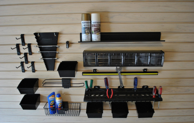 Work Center Slatwall Storage Accessory Kit